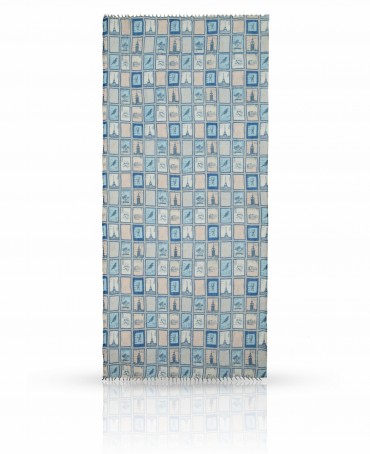 Палантин Женский W-STAMP/DENIM